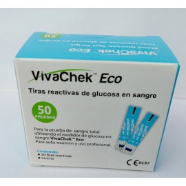 TIRA PARA GLUCOMETRO VIVACHEK